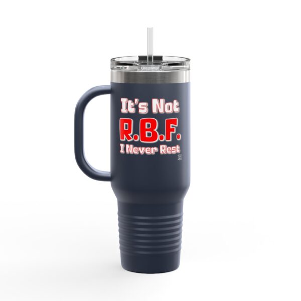 Funny Insulated Resting Bitch Face Travel Mug: Hot & Cold