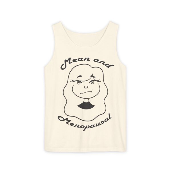 Women’s Tank Top by Mean & Menopausal in Ivory – front view