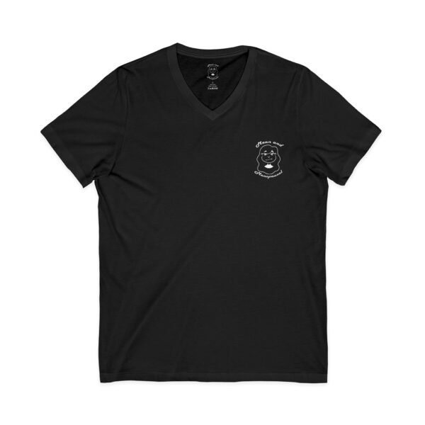 Try Your Luck Mean and Menopausal Unisex Jersey - Black - Front