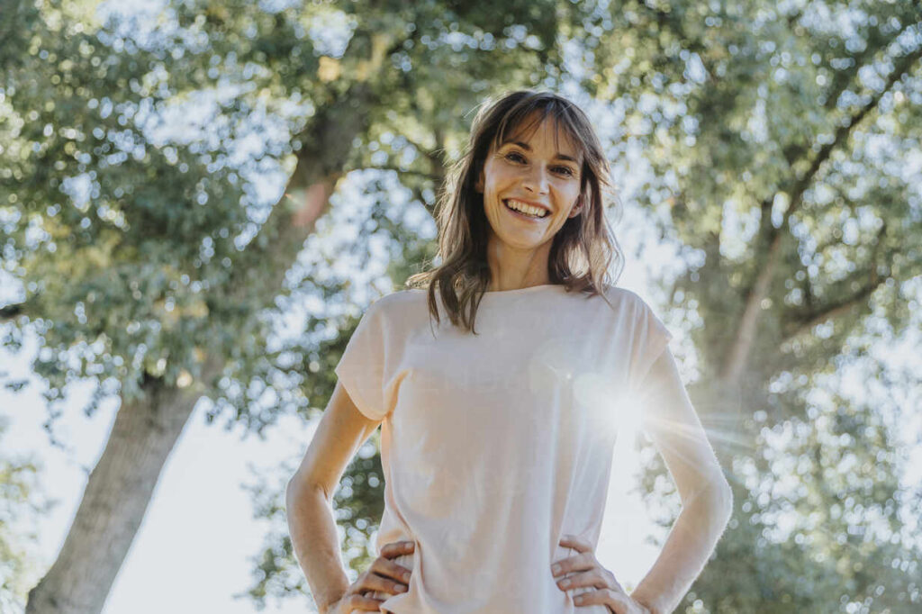 Strong. Sassy. Still beautiful. Because perimenopause isn’t the end of your glow — it’s the start of your power surge.