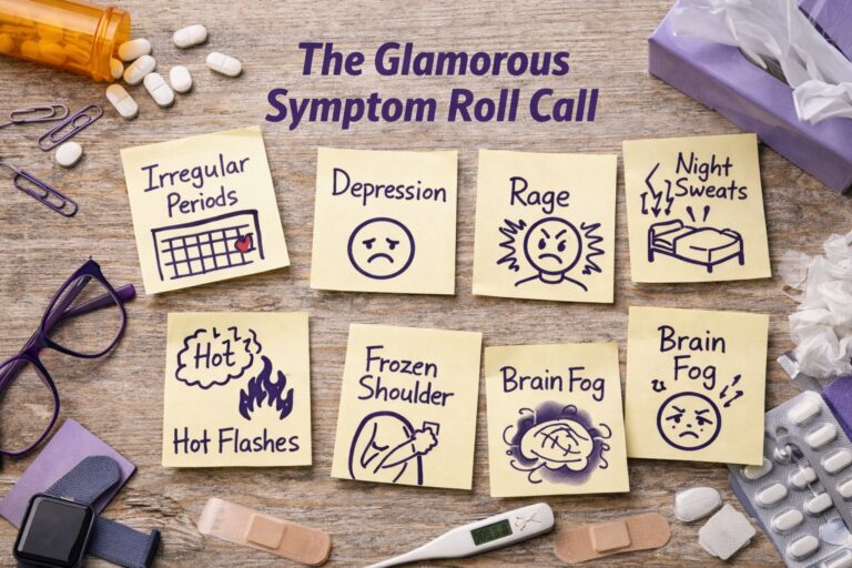 menopause symptoms that led to starting HRT